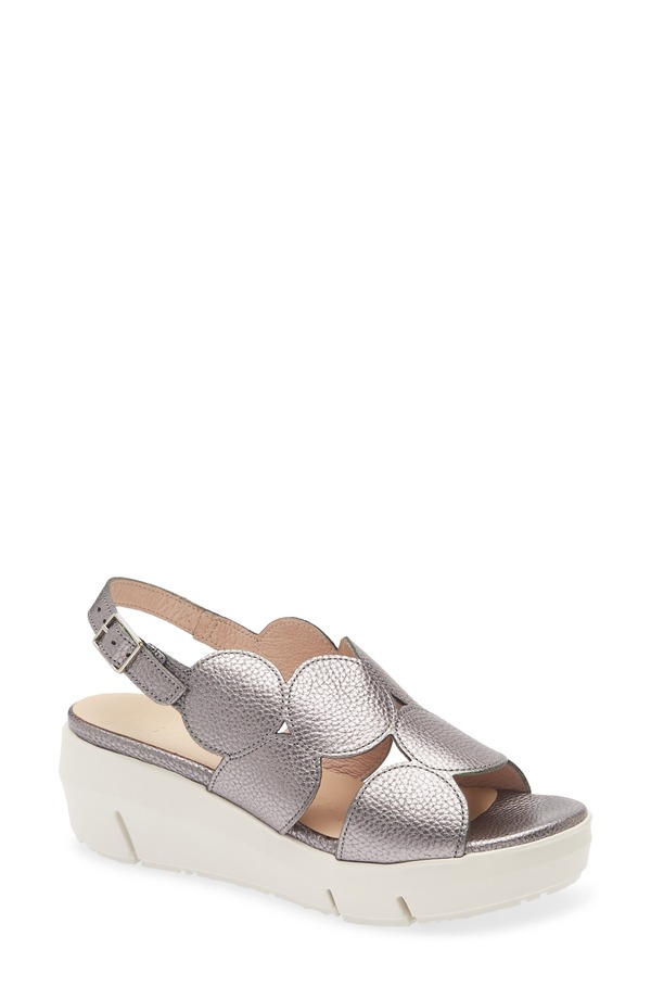ワンダーズ レディース シューズ ヒール プラットフォーム サンダル Wonders Platform Sandal Max Plomo