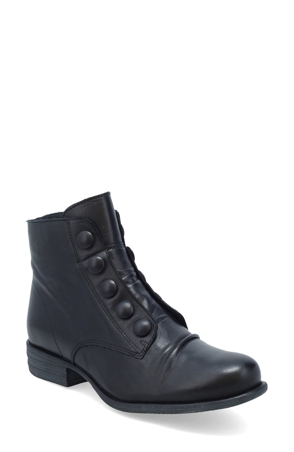 ミズムーズ レディース シューズ ブーツ・レインブーツ Miz Mooz Louise Boot Black ブラック｜ReVida 店