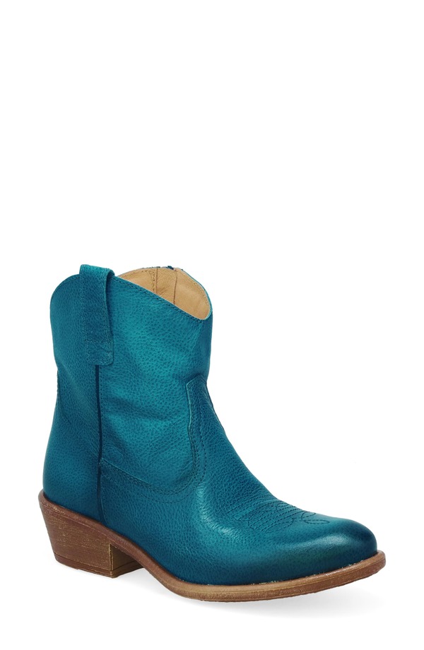 ミズムーズ レディース シューズ ブーツ・レインブーツ Miz Mooz Carlitos Western Bootie Indigo インディゴ