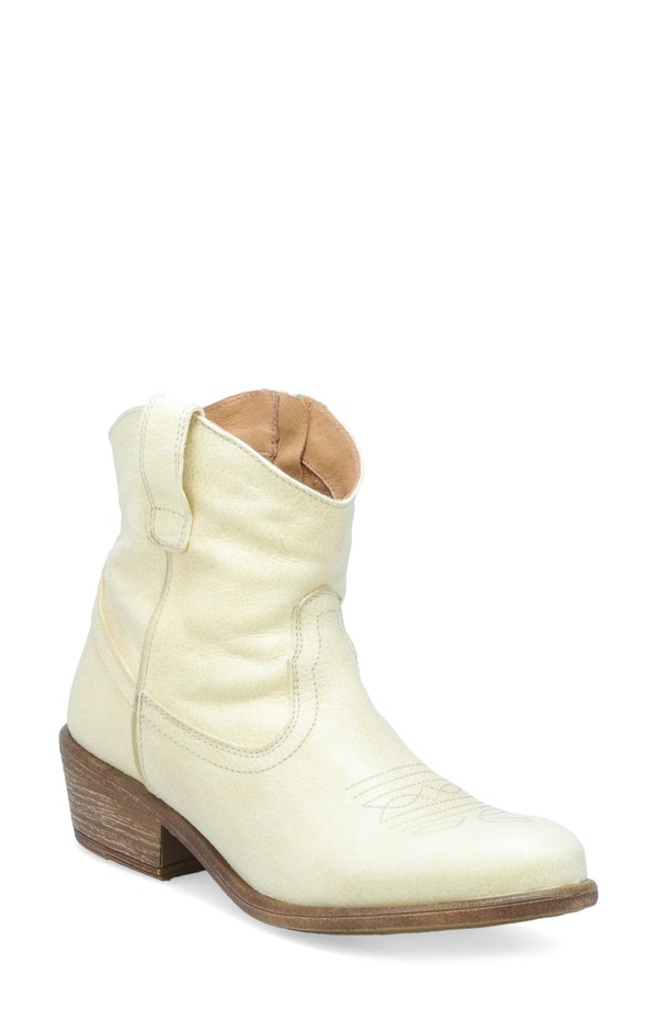 ミズムーズ レディース シューズ ブーツ・レインブーツ Miz Mooz Carlitos Western Bootie Linen