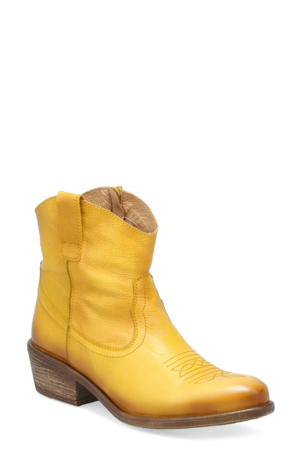 ミズムーズ レディース シューズ ブーツ・レインブーツ Miz Mooz Carlitos Western Bootie Ochre
