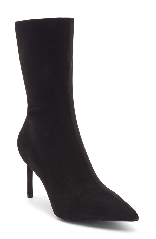 ジェフリー キャンベル レディース シューズ ブーツ・レインブーツ Jeffrey Campbell Everynight Pointed Toe Bootie Black Suede ブラック