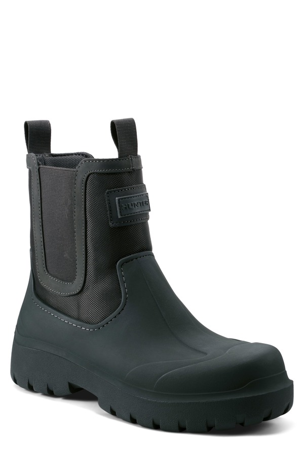 ハンター メンズ シューズ ブーツ・レインブーツ チェルシーブーツ チェルシー Hunter Lorde Waterproof Chelsea Boot Dark Green グリーン