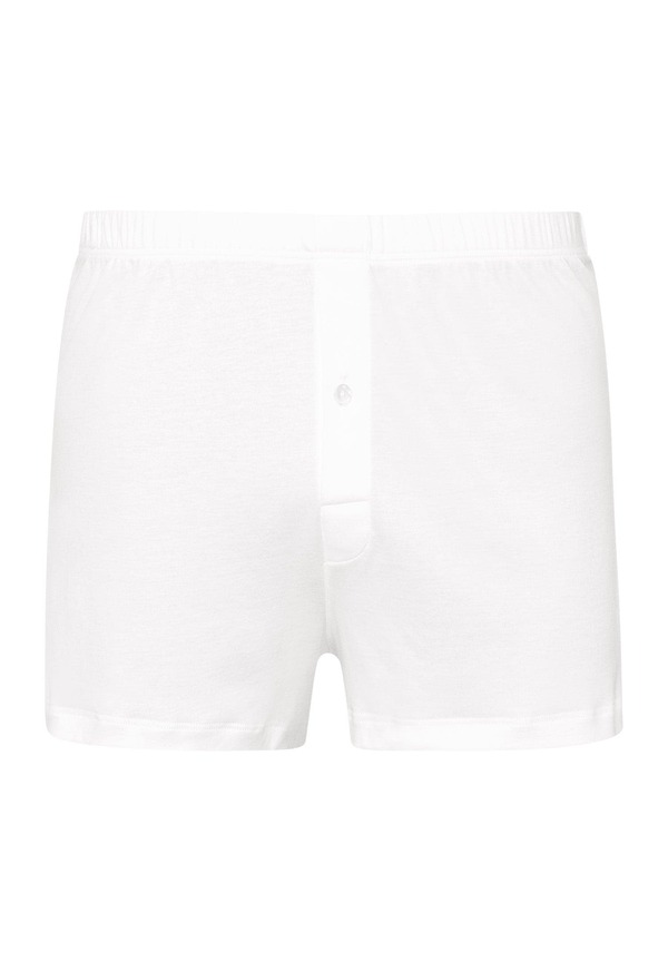 ハンロ メンズ アンダー御召しもの ボクサーズボン下 綿織物 Hanro Sea Island Cotton Boxer White 白いこと