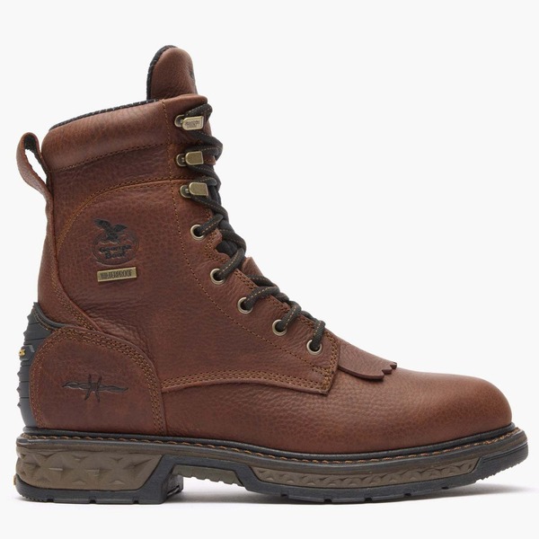 ジョージブーツ メンズ シューズ ブーツ・レインブーツ レース Georgia Boot Carbotec Lt Lacer Work Boot Brown ブラウン｜ReVida 店