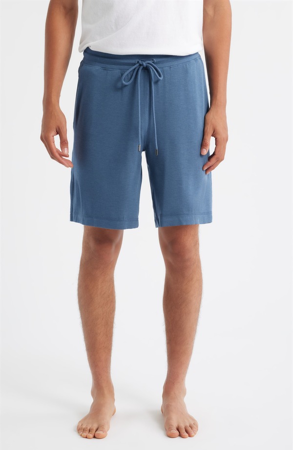 ダニエルブチュラー メンズ ボトムス 二分の一ズボン下・さる股引き 遊撃手ズボン下 Daniel Buchler Modal Blend Pajama Shorts Easy Navy 米国海軍