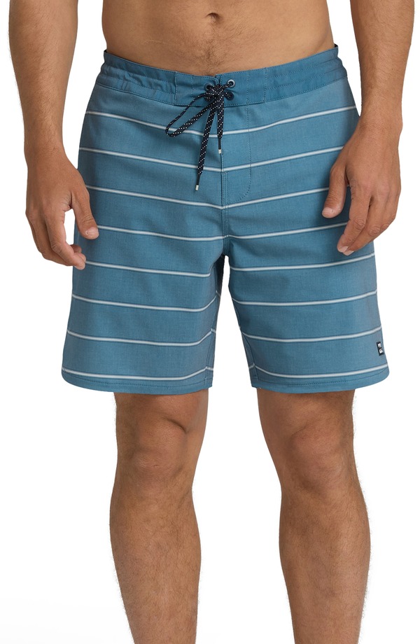 散らし広告ボン メンズ 水泳着 二分の一ズボン下・さる股引き 遊撃手ズボン下 Billabong 73 LT Stripe Board Shorts Real Teal ティール