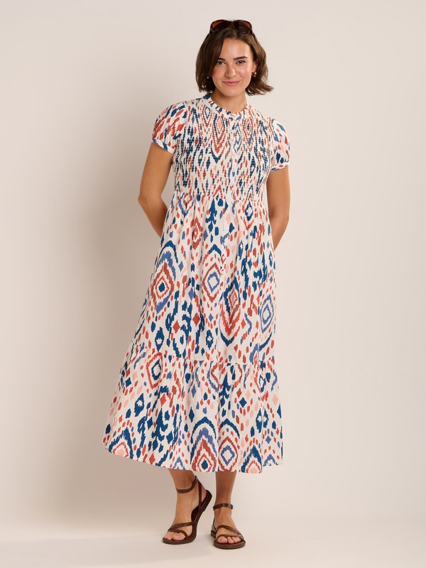 ウィグル レディース ボトムス 心地よいズボン下 ティアード マキシ衣装 マキシ Brakeburn Eirini Bodice Tiered Maxi Dress Multi マルチ色合い