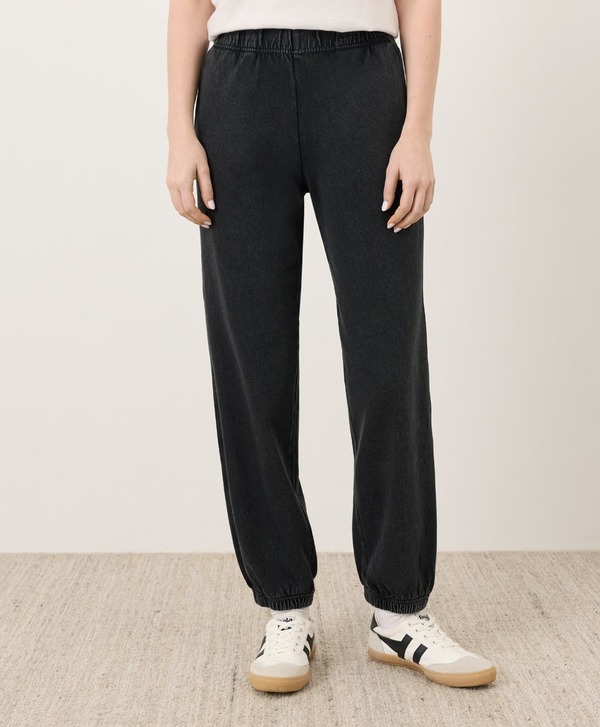 パクト レディース ボトムス レギンス 綿織物 Pact Organicotton Weekends Relaxed Sweatpant Washed Black 黒いこと