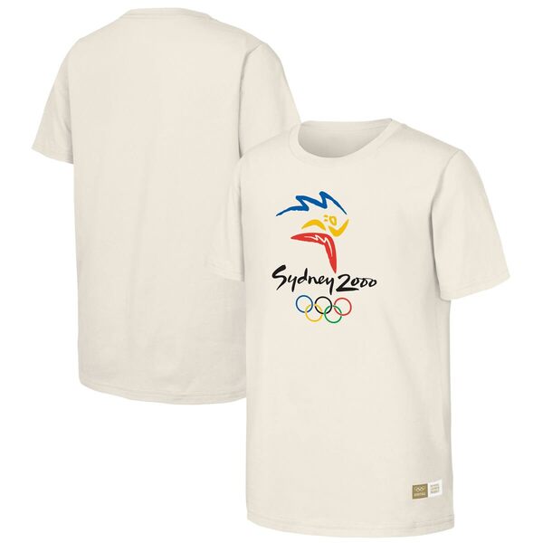 アウタースタッフ メンズ トップス ティーシャツ Outerstuff Men\u0027s Natural 2000 Sydney Games Olympic Heritage T-Shirt Natural