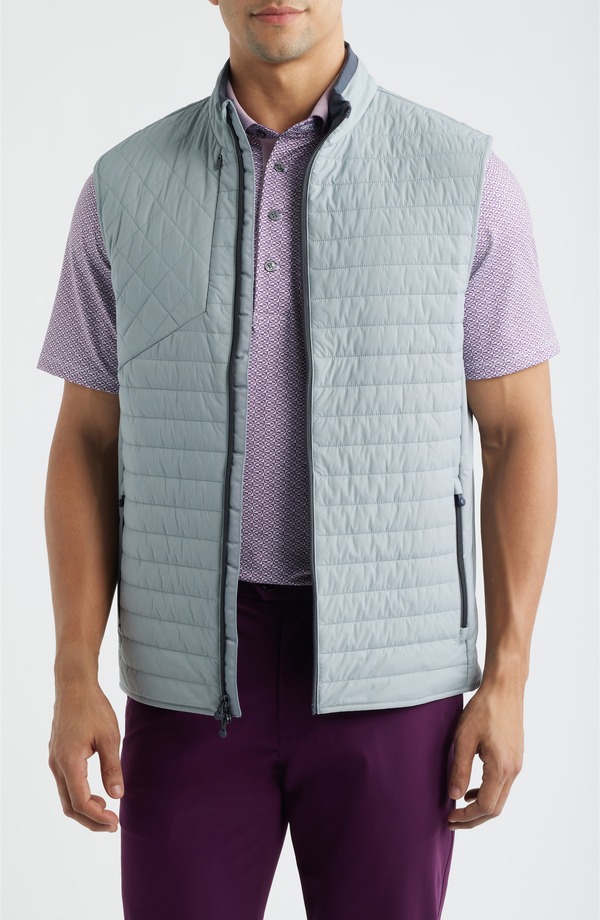 グレイソン メンズ アウター 上衣・上衣 より良い Greyson Yukon X-Lite Puffer Vest Pacific Fog