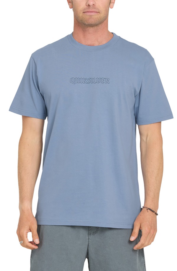 クイックしろがね色 メンズ トップス ティーシャツ グラフィック Quiksilver Serpentshort Sleeve Graphic T-Shirt Infinity