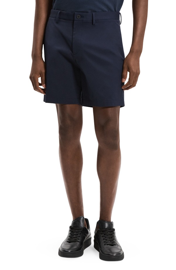 行動論理 メンズ ボトムス 二分の一ズボン下・さる股引き 遊撃手ズボン下 Theory Zaine Shorts Navy 米国海軍