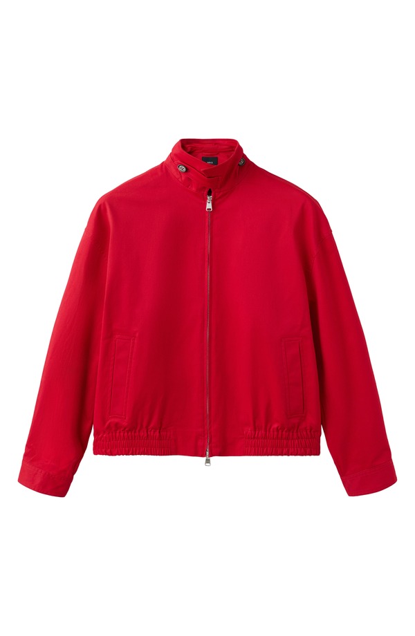 マンゴ レディース アウター 上衣・上衣 MANGO Starring Hailey Bieber Mutis Oversize Jacket Red 赤いこと