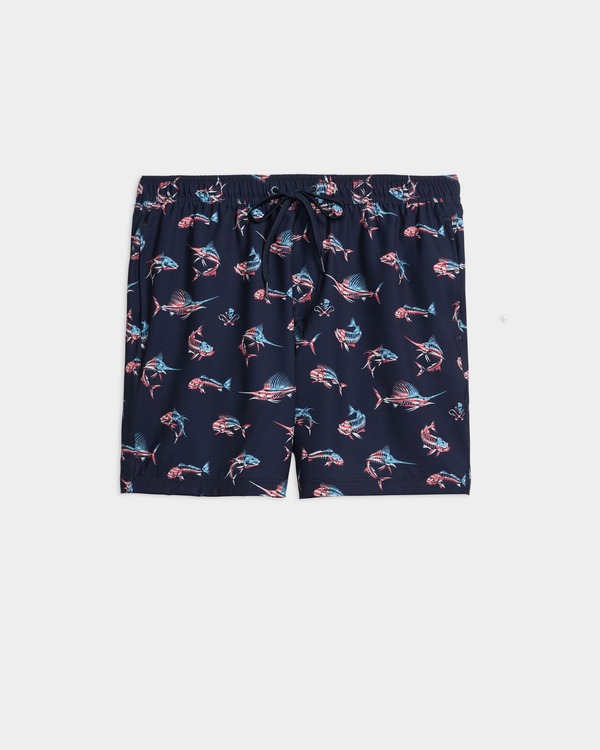 ソルトライフ メンズ ボトムス 二分の一ズボン下・さる股引き 遊撃手ズボン下 Salt Life Sandbar Sunday Boardshorts Navy 米国海軍