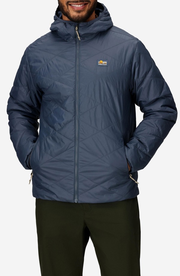 モルモット メンズ アウター 上衣・上衣 フーデッドジャケット Marmot Onward Waterepellent Insulated Hooded Jackethunderhead