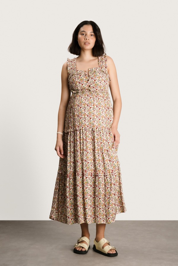 ノム レディース トップス 衣装 マキシ Nomaternity Emmaternity \u0026 Nursing Maxi Dress Warm Floral