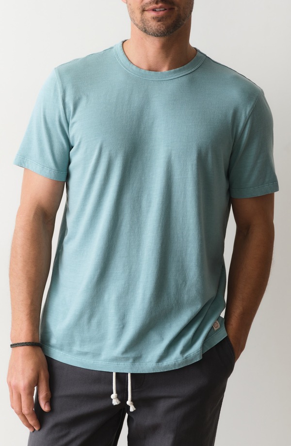 米国海兵隊員 座標軸 メンズ トップス ティーシャツ Marine Layer Signature Sea Change T-Shirt Canton