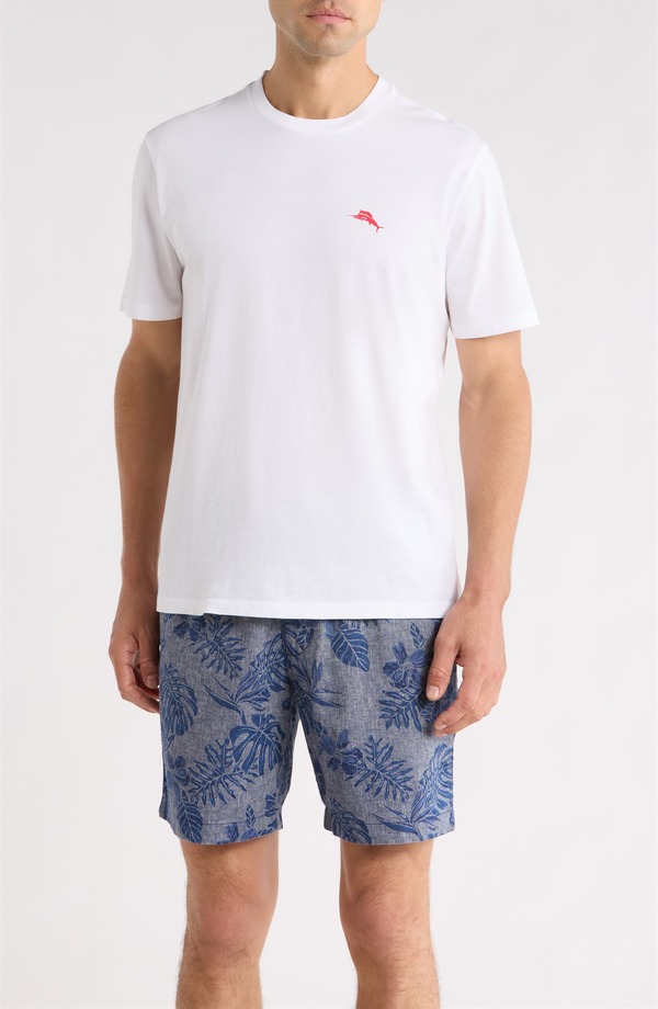 トッミーバハマ メンズ トップス ティーシャツ グラフィック Tommy Bahama Grill \u0026 Chill Graphic T-Shirt White 白いこと
