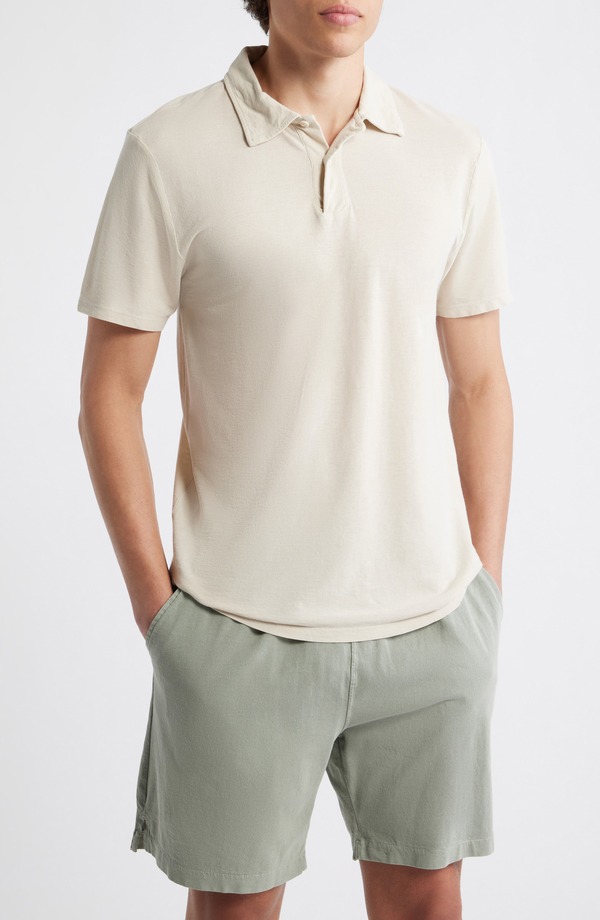 アレックス起重機 メンズ トップス スポーツシャツ 綿織物 ALEX CRANE Organicotton Polo Cream 皮膚軟化剤