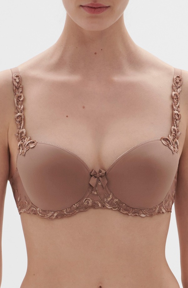 シモーヌペレール レディース アンダー御召しもの ブラ Simone Perele Andora 3D Molded Underwire Bramaretto