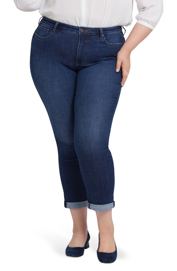 エヌワイディージェイ レディース ボトムス ジーンズズボン下 アンクル デニム NYDJ Sheri Cuff Ankle Skinny Jeans Wellspring