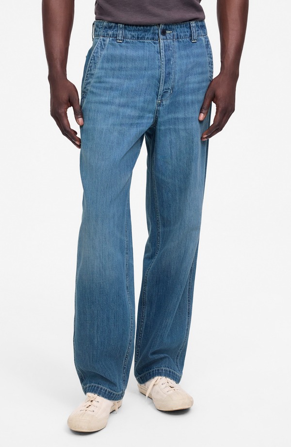 メイドウェル メンズ ボトムス ジーンズズボン下 デニム Madewell Patch Pocket Jeans Paladino Wash