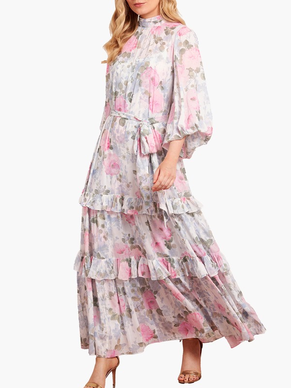 ニードルアンドスレッド レディース トップス 衣裳 アンクル Needle \u0026 Thread Camille\u0027s Garden Louisankle Gown Moonshine