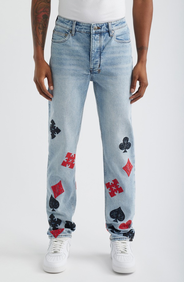 スビ メンズ ボトムス ジーンズズボン下 引っ切り無い デニム Ksubi Chitch Duke Suit Straight Leg Jeans Denim ジーンズ