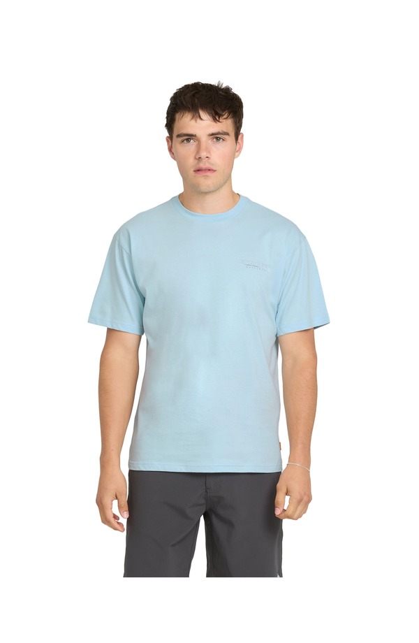 クイックシルバー ウォーター マン メンズ トップス シャツ ダウン Quiksilver Watermanchors Down QMT0 Short Sleeve Shirt Skyway|ReVida 店