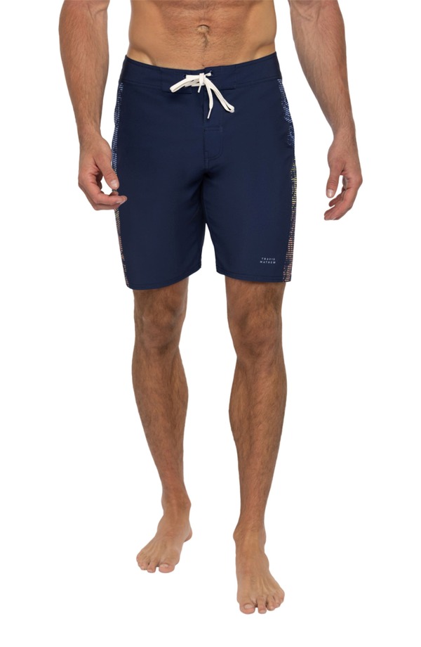 トラビスマヒュー メンズ 水泳着 二分の一ズボン下・さる股引き 遊撃手ズボン下 TravisMathew Beach Break Board Shorts Dress Blues