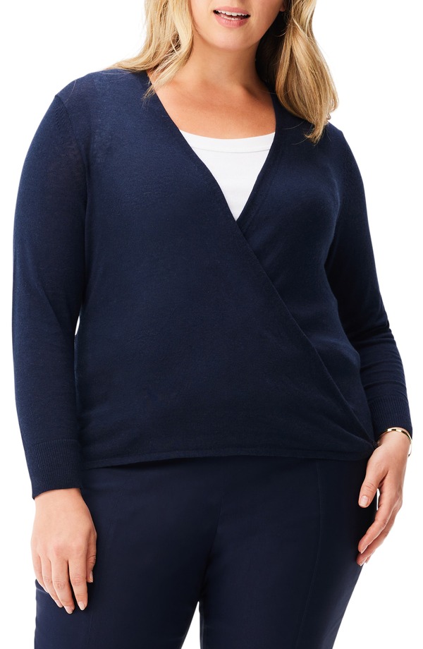 ニックプラスゾーイ レディース アウター ジレー NIC+ZOE All Year 4-Way Convertible Cardigan Dark Indigo インディゴ