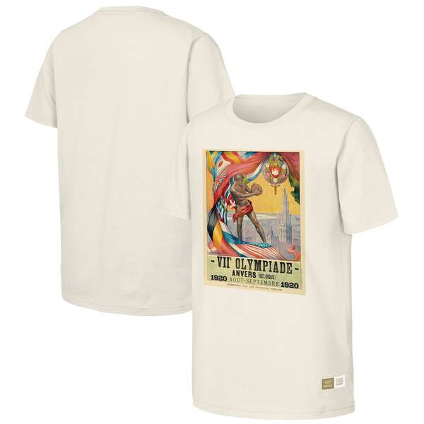 アウタースタッフ メンズ トップス ティーシャツ Outerstuff Men\u0027s Natural 1920 Antwerp Games Olympic Heritage T-Shirt Natural
