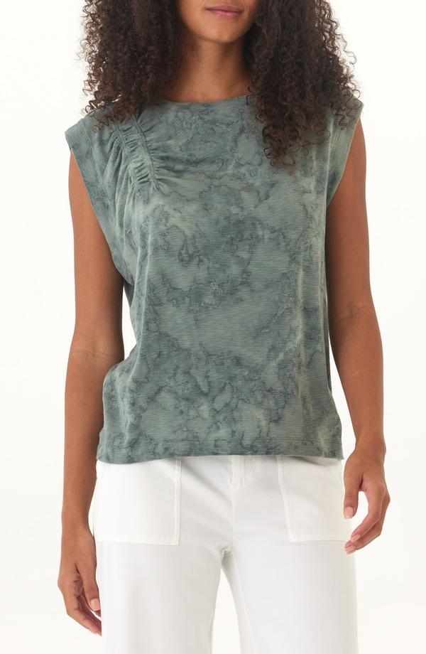 スレッズ・フォー・ソート レディース トップス プルオーバー Threads 4 Thoughtaliyah Nebula Wash T-Shirt Wasabi