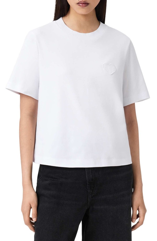 オールセインツ レディース トップス プルオーバー AllSaints Lover Lisa T-Shirt White 白いこと