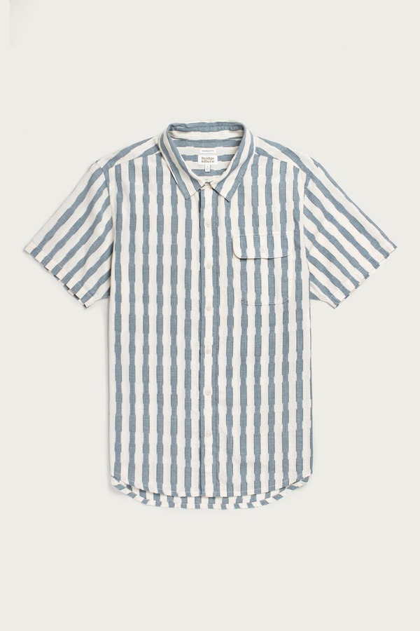 ブリッジアンドバーン メンズ トップス プルオーバー Bridge \u0026 Burn Marten Shirt Beach Stripe 縞模様