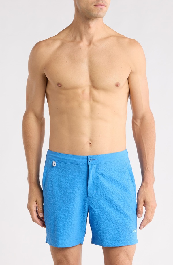 トッミーバハマ メンズ 海水着 二分の一ズボン下・さる股引き Tommy Bahamalfi Shoreswim Trunks Campanula
