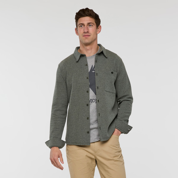 コートパクシー メンズ トップス プルオーバー Cotopaxi Tierno Button-Up Shirt - Men\u0027s Heather Woods ギョリュウモドキ