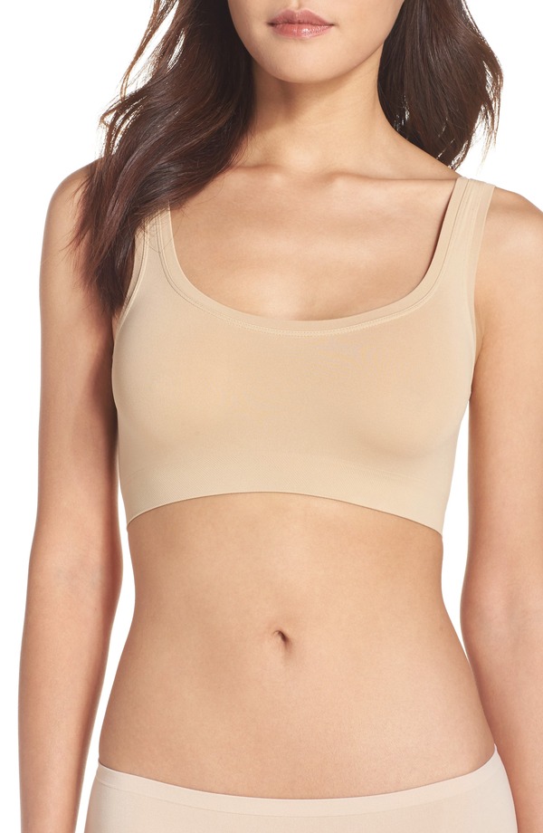 ハンロ レディース アンダー御召しもの ブラ Hanro Touch Feeling Sports Bra Beige ベージュ