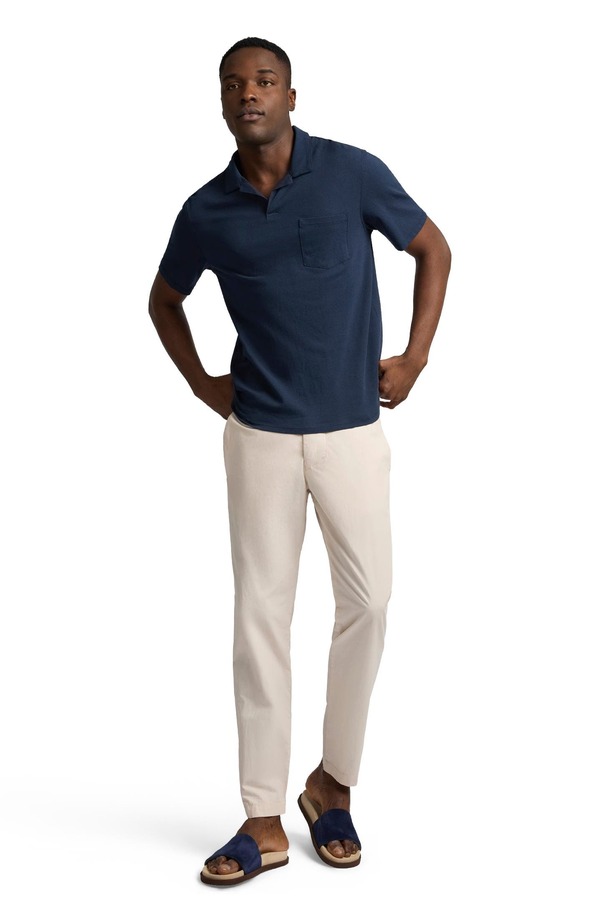 オニア メンズ トップス スポーツシャツ Onia Johnny Collar Pique Polo Midnight