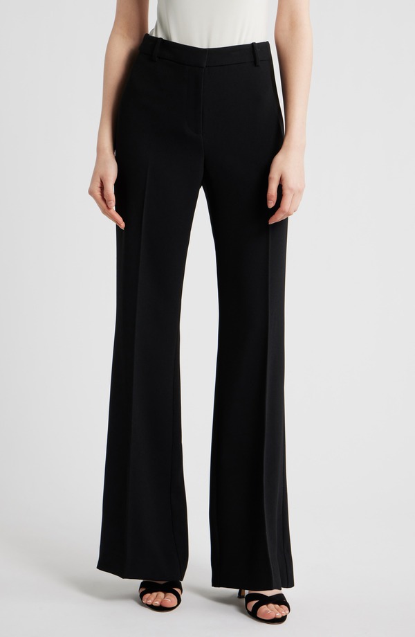 コビーハルペリン レディース ボトムス レギンス ワイドレッグ 縮緬 ズボン下 KOBI HALPERIN Cecilia Wide Leg Crepe Pants Black 黒いこと
