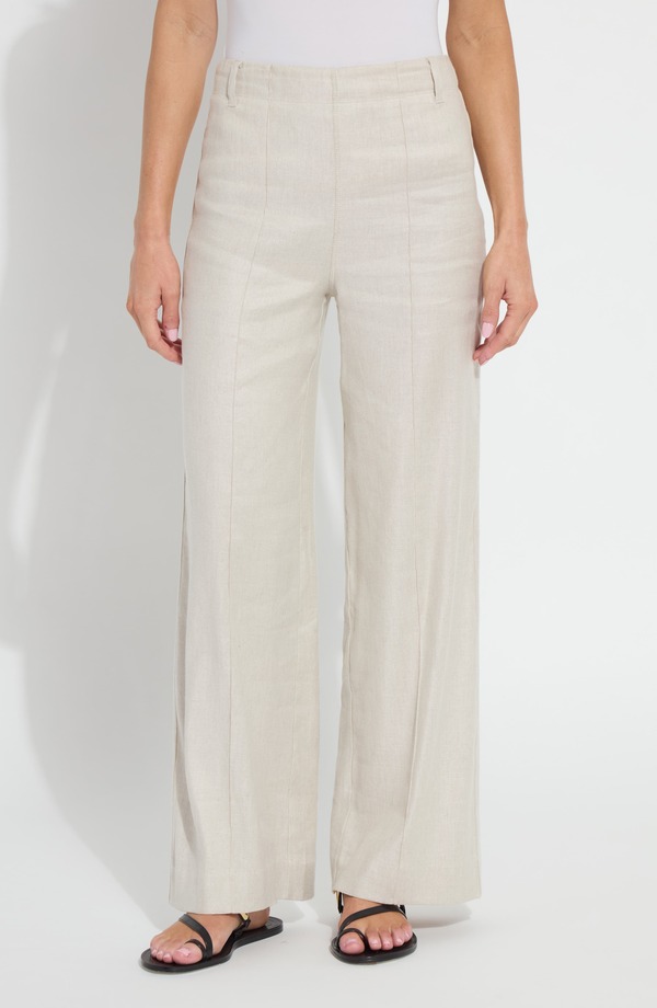 リジー レディース ボトムス レギンス 御機嫌酉の方角 ズボン下 リネン Lysse Gabriela High Waist Linen Blend Pants Flax Linen