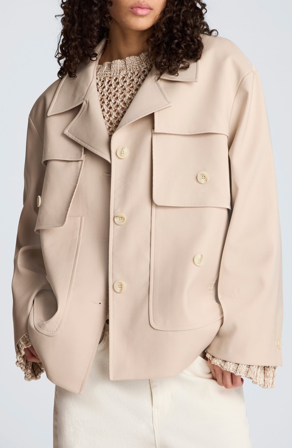 ケネスコール レディース アウター 上衣・上衣 Kenneth Cole Twill Trench Jacketimeless Taupe トープ