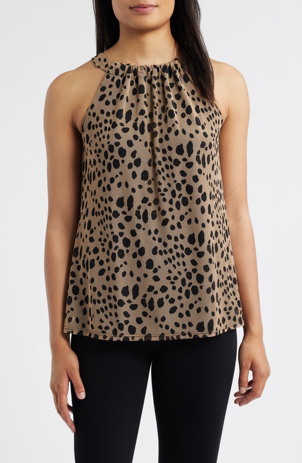 ラブアペラ レディース トップス プルオーバー ホルター Loveappella Halter Top Camel/ Black 黒いこと