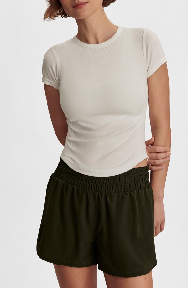 バーレイ レディース トップス プルオーバー Varley Casper Seamless T-Shirt White 白いこと