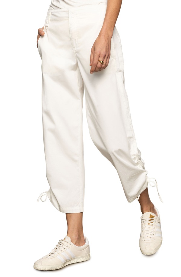 駆け込み寺 レディース ボトムス レギンス ズボン下 綿織物 Sanctuary Cotton Twill Utility Cropants Bleached W