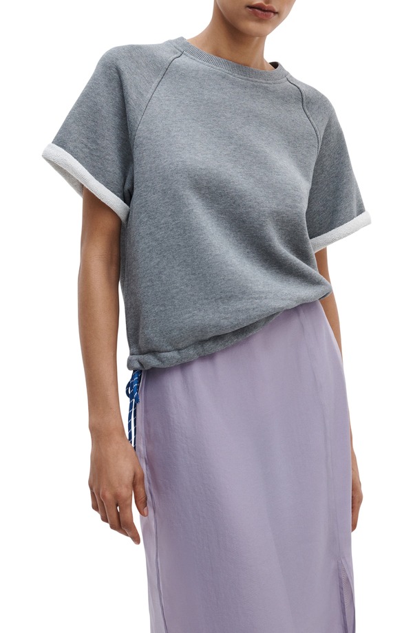 ラグアンドボーン レディース トップス プルオーバー ヴィンテージ パイル rag \u0026 bone Vintage Terry T-Shirt Heather Grey 薄墨色