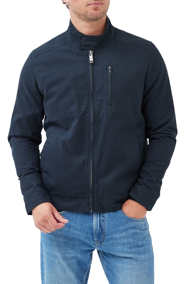 ロッドアンドグン メンズ アウター ジャケット・ブルゾン Rodd & Gunn Armitage Harrington Jacket Navy ネイビー