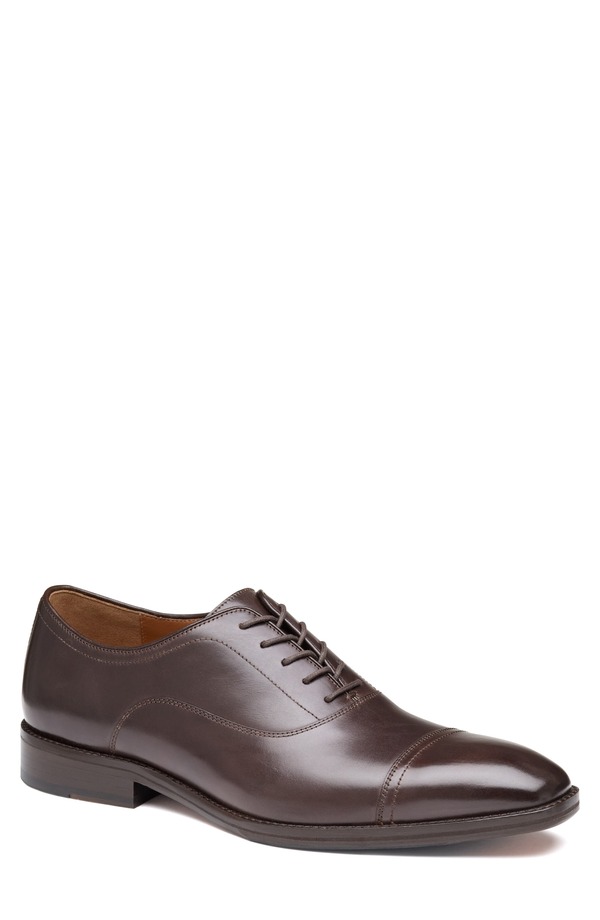 ジョンストンアンドマーフィー メンズ シューズ オックスフォード キャップ Johnston \u0026 Murphy Sullivan Cap Toe Oxford Espresso Italian Calfskin