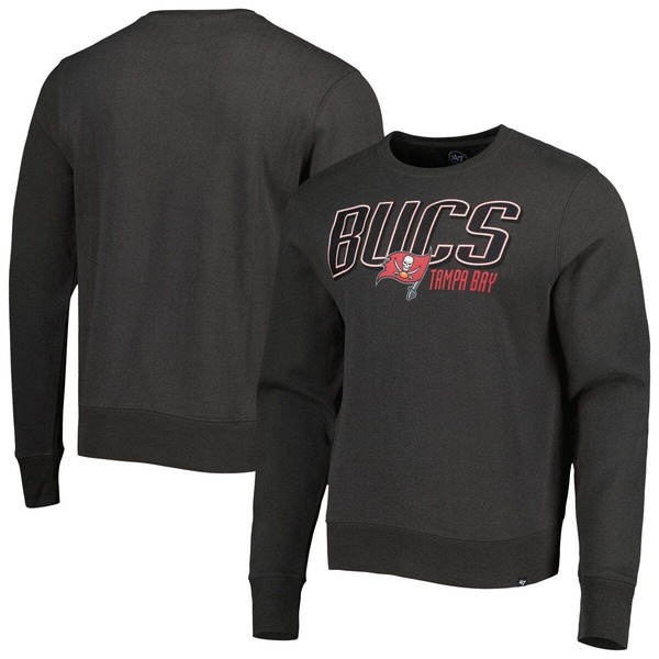 フォーティーセブン メンズ アウター パーカー・スウェット ティーシャツ Men\u0027s \u002747 Charcoal Tampa Bay Buccaneers Locked In Headline Pullover Sweatshirt Charcoal 暗灰色